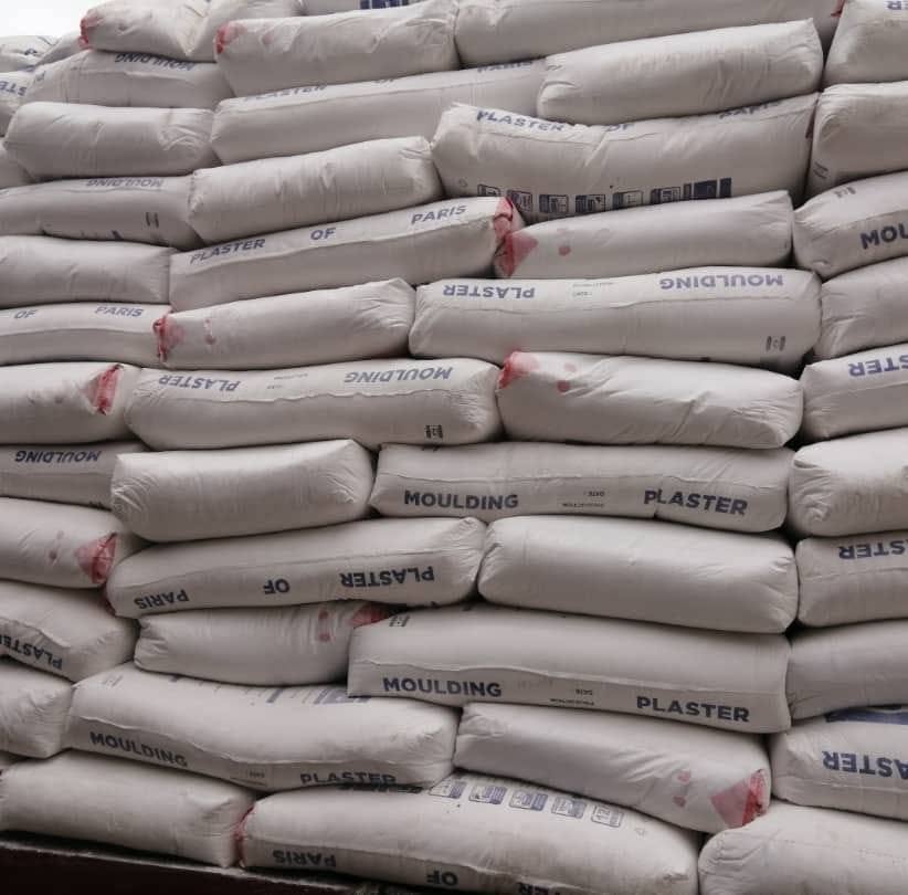 POP Cement ceiling material — smooth plaster finish